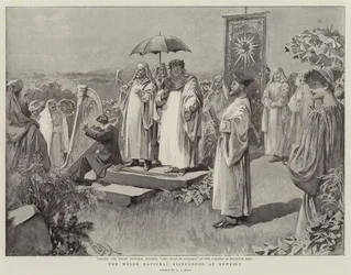 Das walisische National-Eisteddfod in Newport